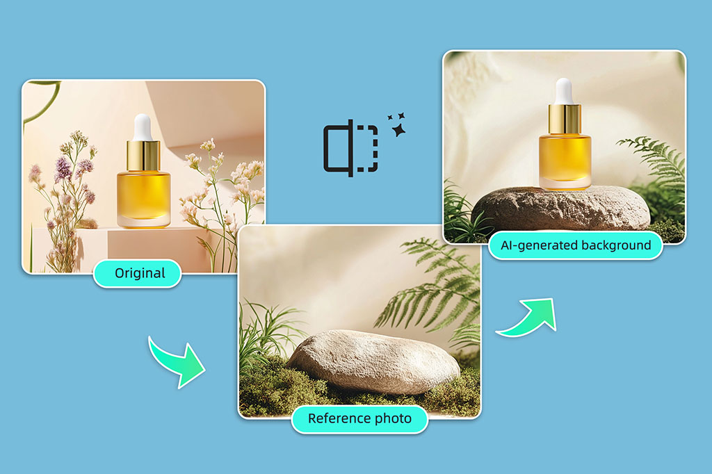 Generate Stunning Similar AI Backgrounds with Ease